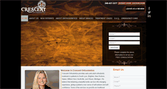 Desktop Screenshot of crescentorthodontics.com